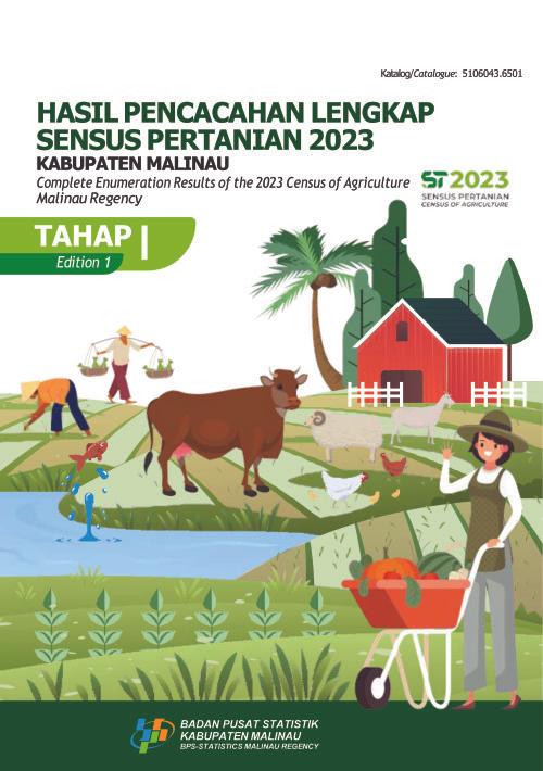 Hasil Pencacahan Lengkap Sensus Pertanian 2023 - Tahap I Kabupaten Malinau