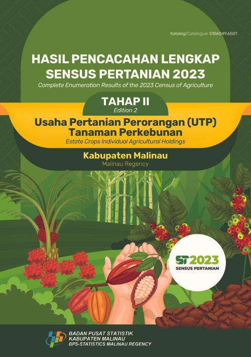 Complete Enumeration Results of the 2023 Census of Agriculture - Edition 2 Estate Crops Individual Agricultural Holdings Malinau Regency