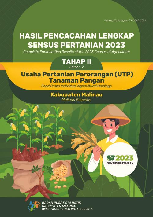 Hasil Pencacahan Lengkap Sensus Pertanian 2023 - Tahap II: Usaha Pertanian Perorangan (UTP) Tanaman Pangan Kabupaten Malinau