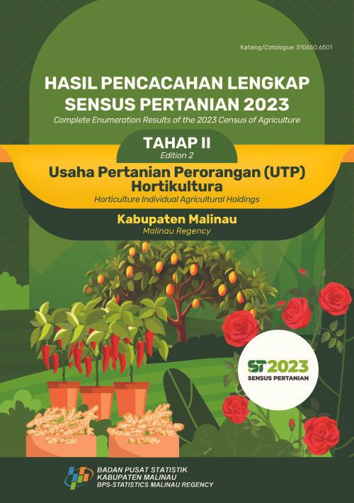 Hasil Pencacahan Lengkap Sensus Pertanian 2023 - Tahap II:  Usaha Pertanian Perorangan (UTP) Hortikultura Kabupaten Malinau